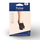 FIXTOE QX - Stabilisateur Post-Chirurgical pour Hallux Valgus & autres - Taille Unique - Noir