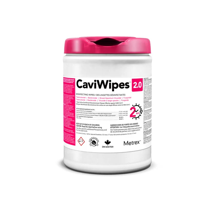 CAVIWIPES - Disinfecting Wipes 160 Sheets –  2-Minute Contact Time