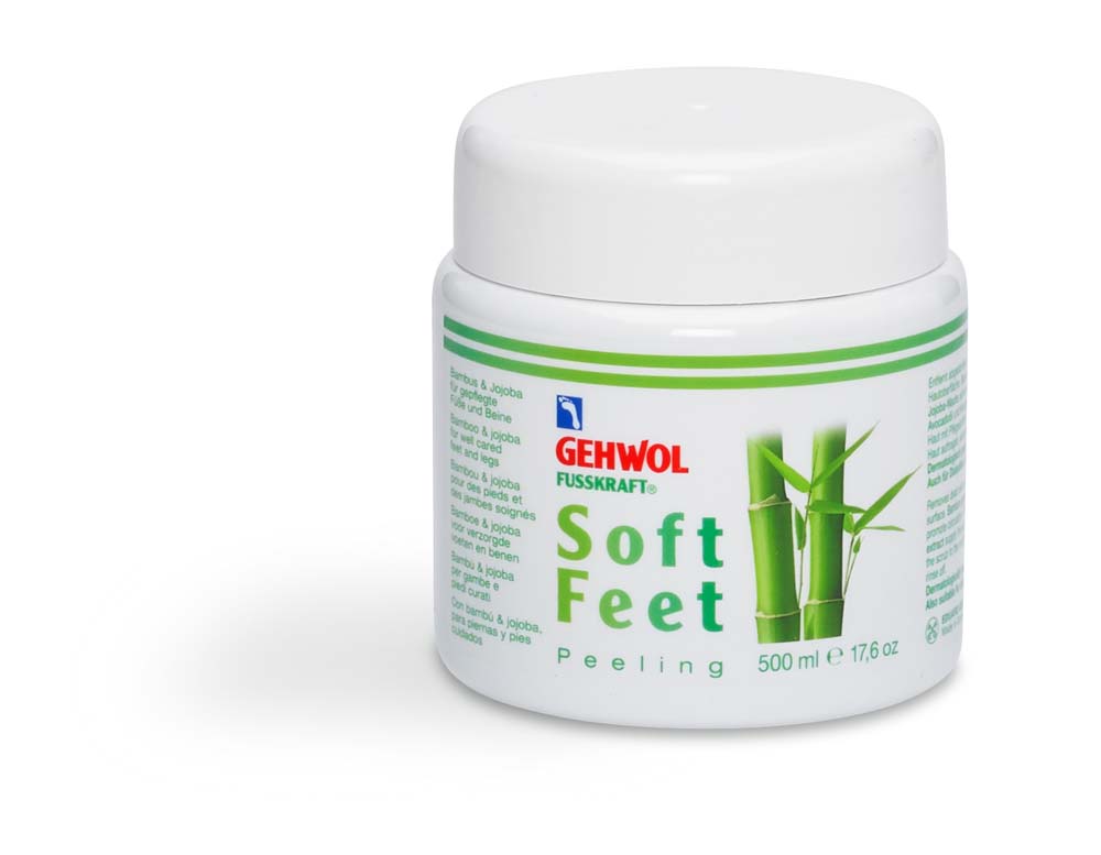 GEHWOL® FUSSKRAFT® Soft Feet - Peeling - Bambou & Jojoba 500 ml