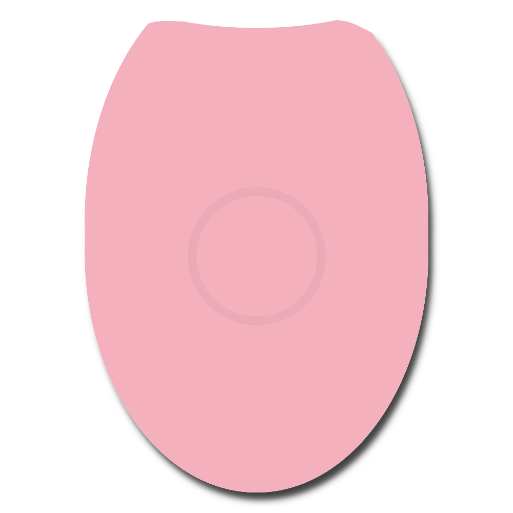 PODOCURE® Coussinet Protecteur Adhésif en Mousse Souple Ovale (9) Rose