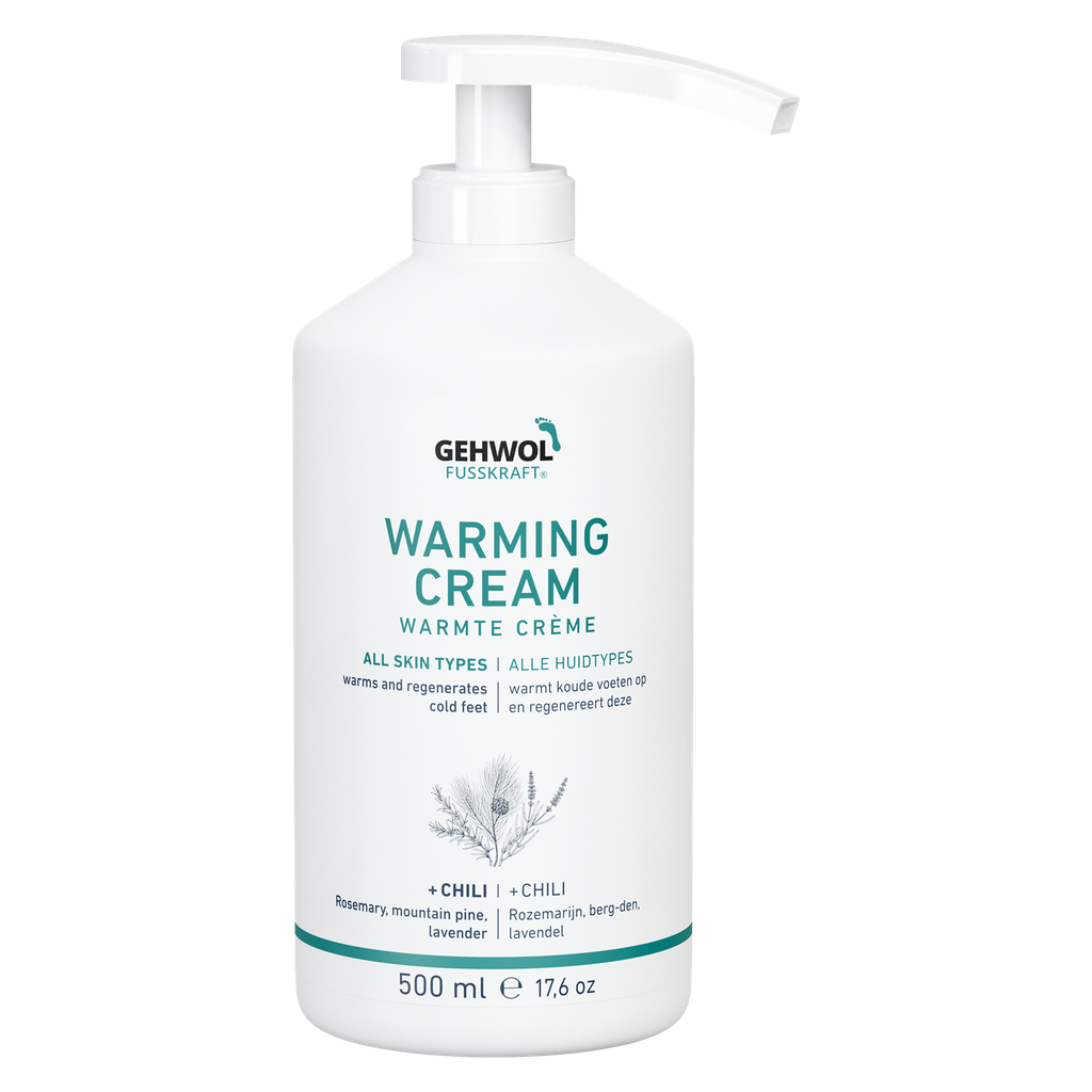 [GE 1612311] GEHWOL® FUSSKRAFT® Warming cream (with pump) 500 ml